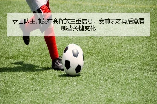 泰山队主帅发布会释放三重信号，赛前表态背后藏着哪些关键变化（pazhenren）